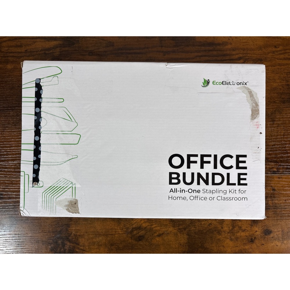 EcoElectronix Office Bundle Electric and Manual Stapler Kit with 5000 Staples